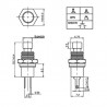 Push switch 7mm