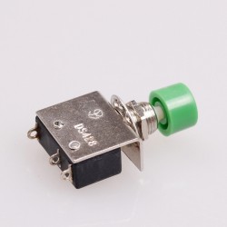 Micro switch med grøn knap