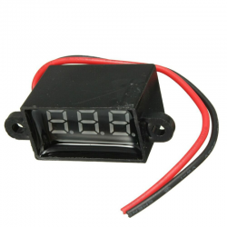 Micro voltmeter 30V water resistent
