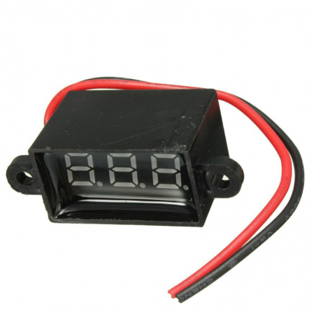 Micro voltmeter 30V water resistent